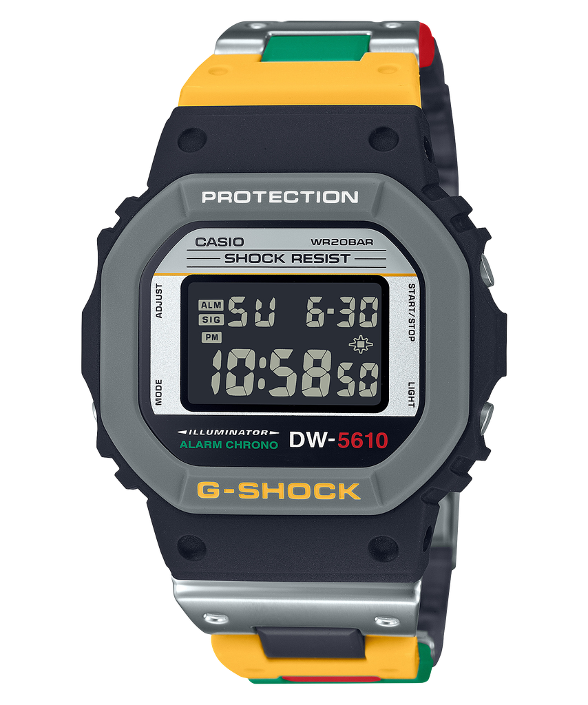  [Uy Tín Từ 2009] DW-5610MT-1 - Đồng hồ G-Shock Nam - Tem Vàng Chống Giả 