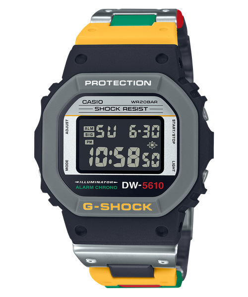  [LIMITED] Casio G-Shock DW-5610MT-1 - Uy tín từ 2009, Tem vàng chống giả, Bảo hành 5 năm, Pin miễn phí trọn đời 