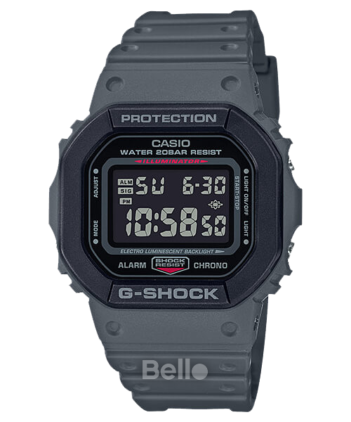  [Pin Miễn Phí Trọn Đời] DW-5610SU-8 - Đồng hồ G-Shock Nam - Tem Vàng Chống Giả 