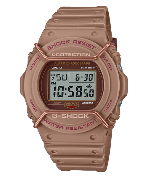  [Pin Miễn Phí Trọn Đời] DW-5700PT-5 - Đồng hồ G-Shock Nam - Tem Vàng Chống Giả 