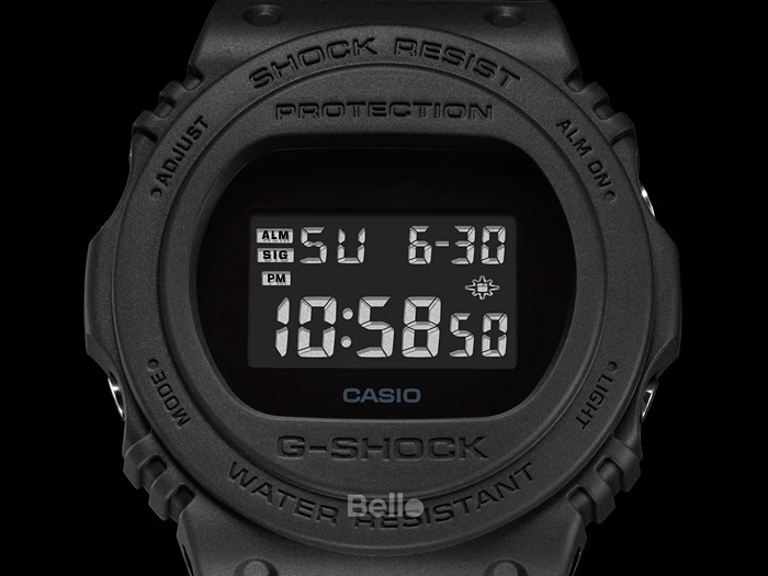  [Pin Miễn Phí Trọn Đời] DW-5750E-1B - Đồng hồ G-Shock Nam - Tem Vàng Chống Giả 