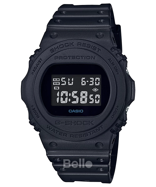  [Pin Miễn Phí Trọn Đời] DW-5750E-1B - Đồng hồ G-Shock Nam - Tem Vàng Chống Giả 