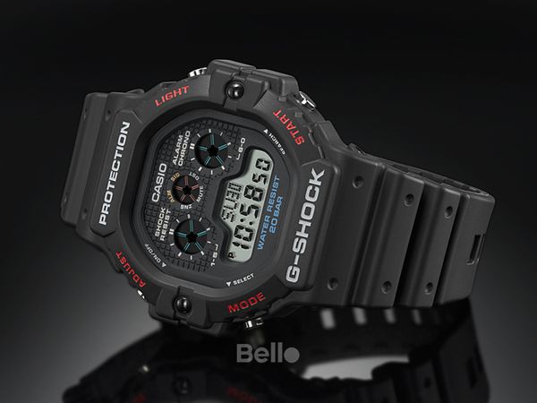  Casio G-Shock DW-5900-1 - Uy tín từ 2009, Tem vàng chống giả, Bảo hành 5 năm, Pin miễn phí trọn đời 