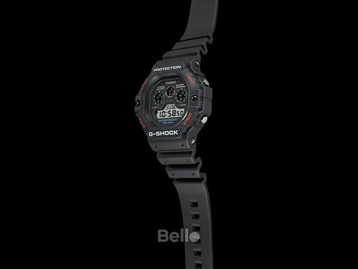  [Pin Miễn Phí Trọn Đời] DW-5900-1 - Đồng hồ G-Shock Nam - Tem Vàng Chống Giả 