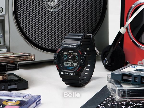  Casio G-Shock DW-5900-1 - Uy tín từ 2009, Tem vàng chống giả, Bảo hành 5 năm, Pin miễn phí trọn đời 