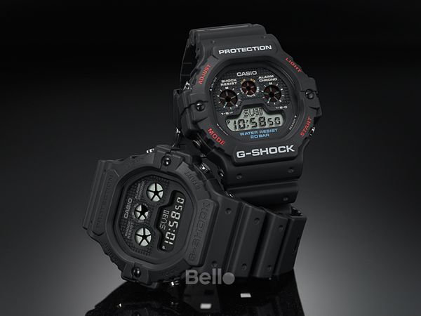  Casio G-Shock DW-5900-1 - Uy tín từ 2009, Tem vàng chống giả, Bảo hành 5 năm, Pin miễn phí trọn đời 