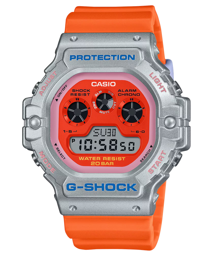  [Pin Miễn Phí Trọn Đời] DW-5900EU-8A4 - Đồng hồ G-Shock Nam - Tem Vàng Chống Giả 
