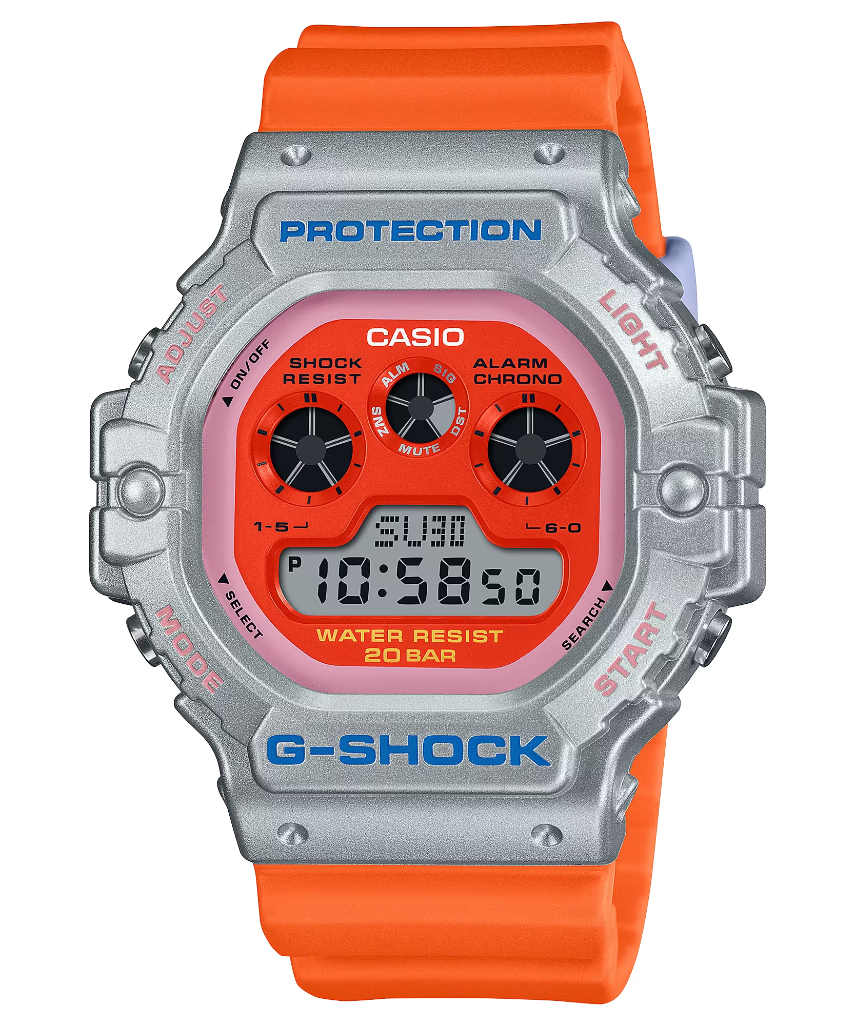  [Pin Miễn Phí Trọn Đời] DW-5900EU-8A4 - Đồng hồ G-Shock Nam - Tem Vàng Chống Giả 
