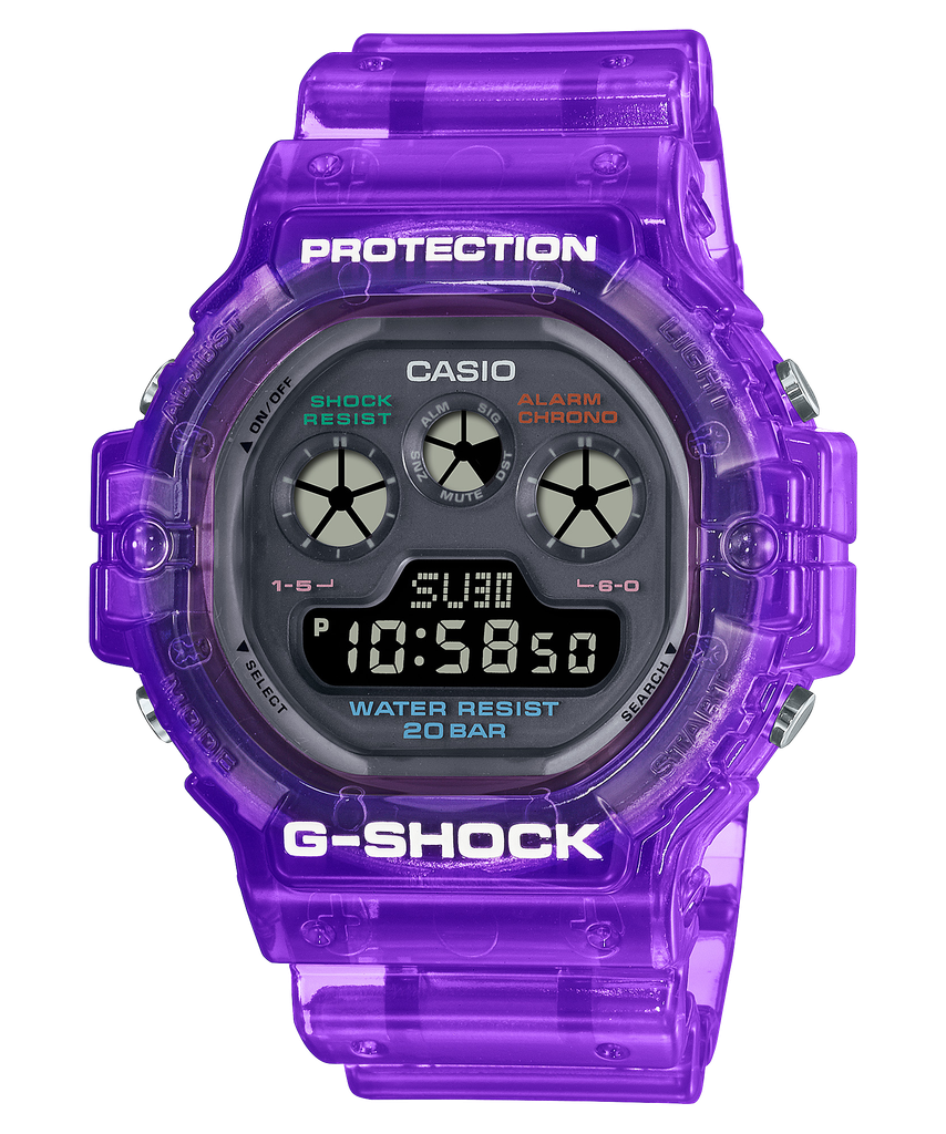  [Pin Miễn Phí Trọn Đời] DW-5900JT-6 - Đồng hồ G-Shock Nam - Tem Vàng Chống Giả 
