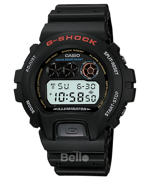  [Pin Miễn Phí Trọn Đời] DW-6900-1V - Đồng hồ G-Shock Nam - Tem Vàng Chống Giả 