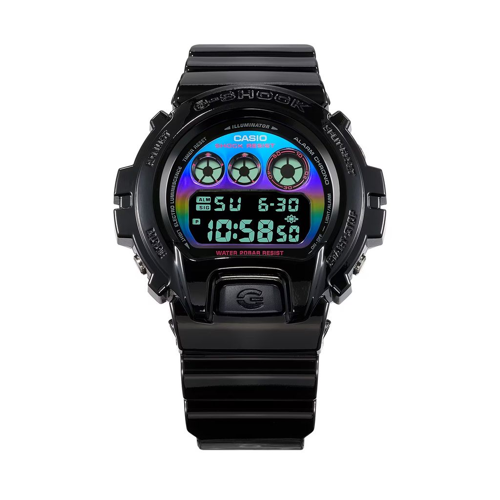  [Pin Miễn Phí Trọn Đời] DW-6900RGB-1DR - Đồng hồ G-Shock Nam - Tem Vàng Chống Giả 