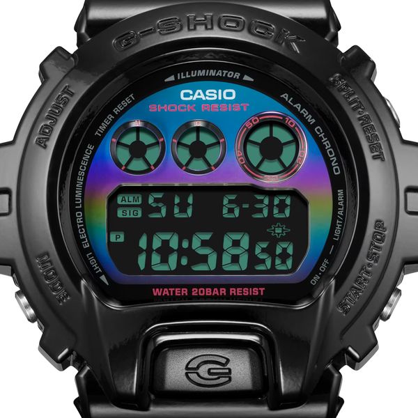  Casio G-Shock DW-6900RGB-1DR - Uy tín từ 2009, Tem vàng chống giả, Bảo hành 5 năm, Pin miễn phí trọn đời 