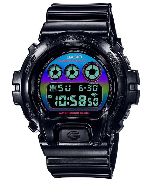  Casio G-Shock DW-6900RGB-1DR - Uy tín từ 2009, Tem vàng chống giả, Bảo hành 5 năm, Pin miễn phí trọn đời 