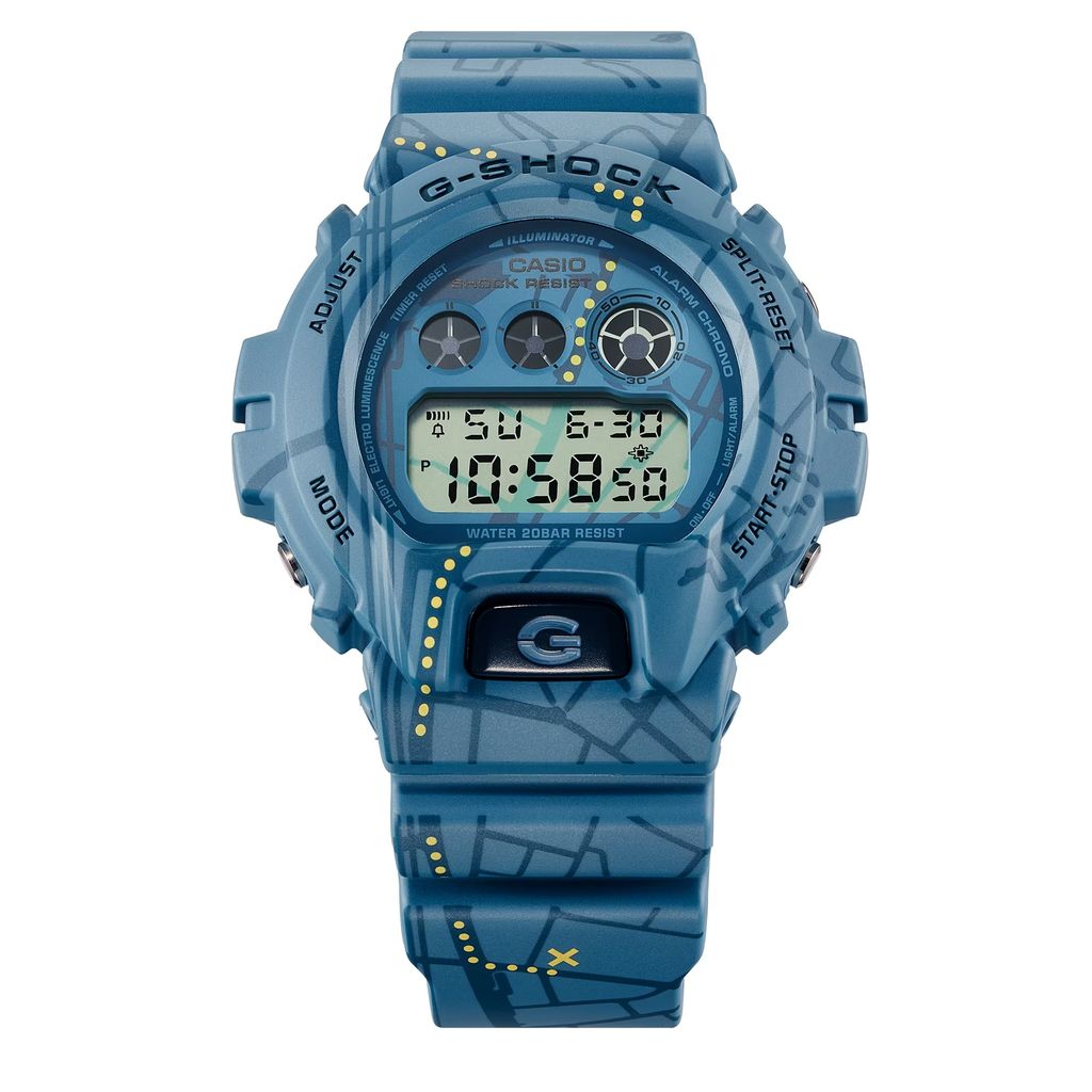  [Pin Miễn Phí Trọn Đời] DW-6900SBY-2DR - Đồng hồ G-Shock Nam - Tem Vàng Chống Giả 