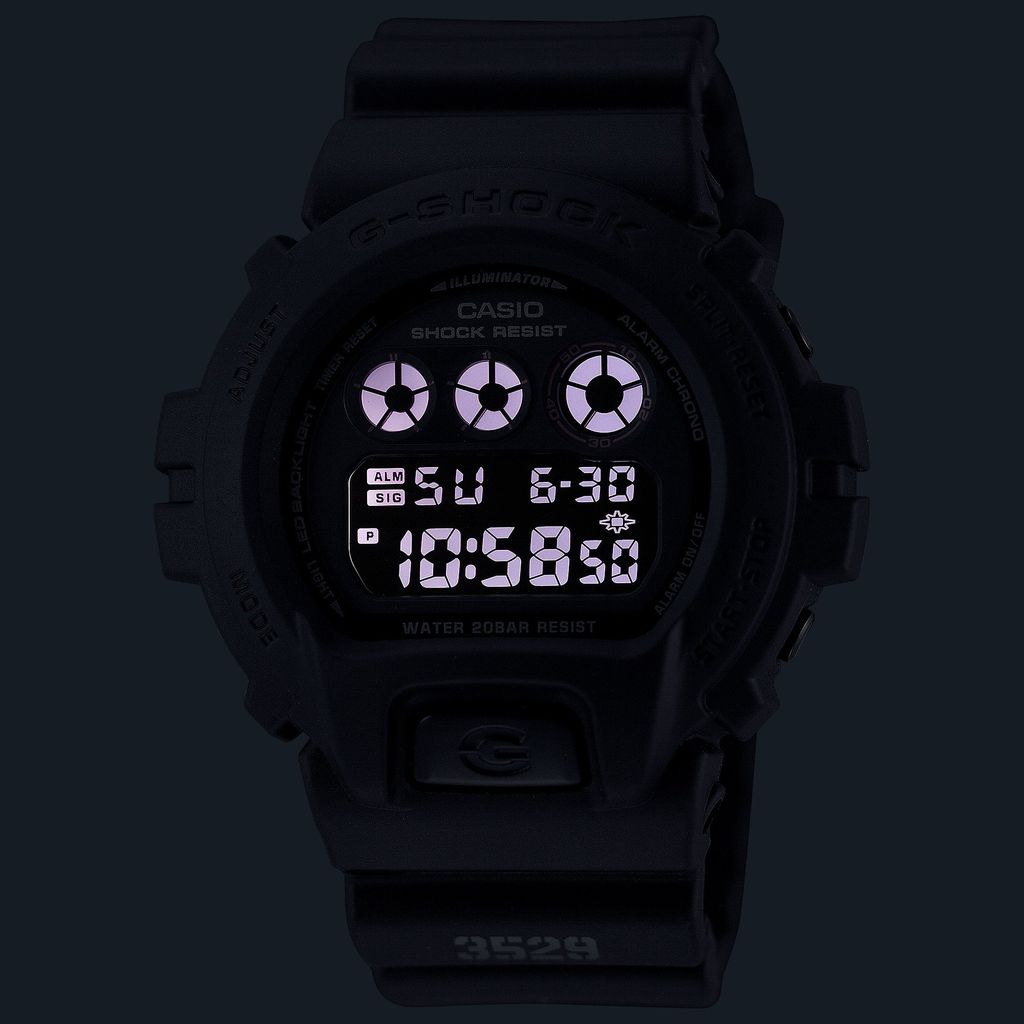  [Pin Miễn Phí Trọn Đời] DW-6900UMS-1DR - Đồng hồ G-Shock Nam - Tem Vàng Chống Giả 