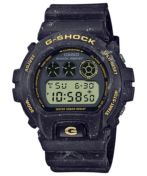  [Pin Miễn Phí Trọn Đời] DW-6900WS-1DR - Đồng hồ G-Shock Nam - Tem Vàng Chống Giả 