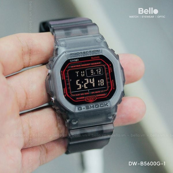 Casio G-Shock DW-B5600G-1DR - Uy tín từ 2009, Tem vàng chống giả, Bảo hành 5 năm, Pin miễn phí trọn đời 