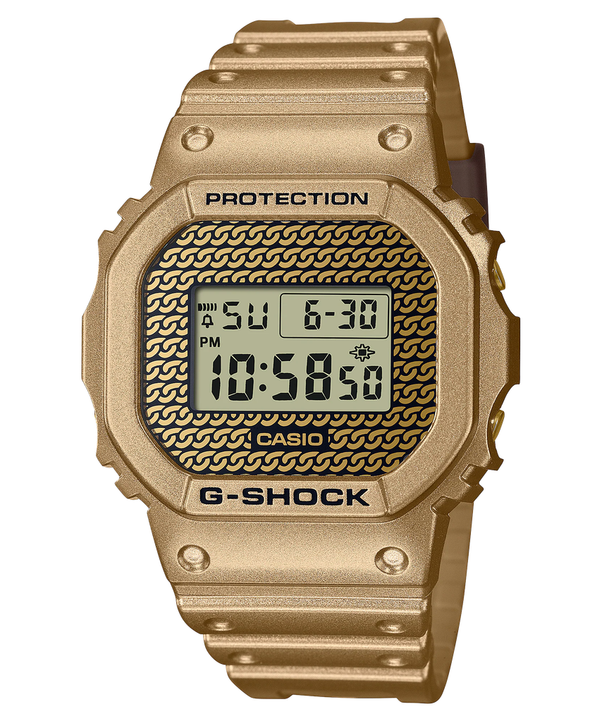  [Pin Miễn Phí Trọn Đời] DWE-5600HG-1 - Đồng hồ G-Shock Nam - Tem Vàng Chống Giả 