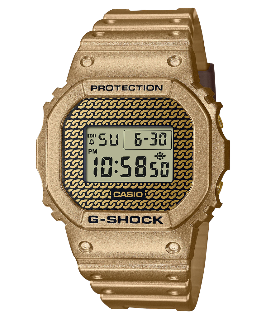  [Pin Miễn Phí Trọn Đời] DWE-5600HG-1 - Đồng hồ G-Shock Nam - Tem Vàng Chống Giả 