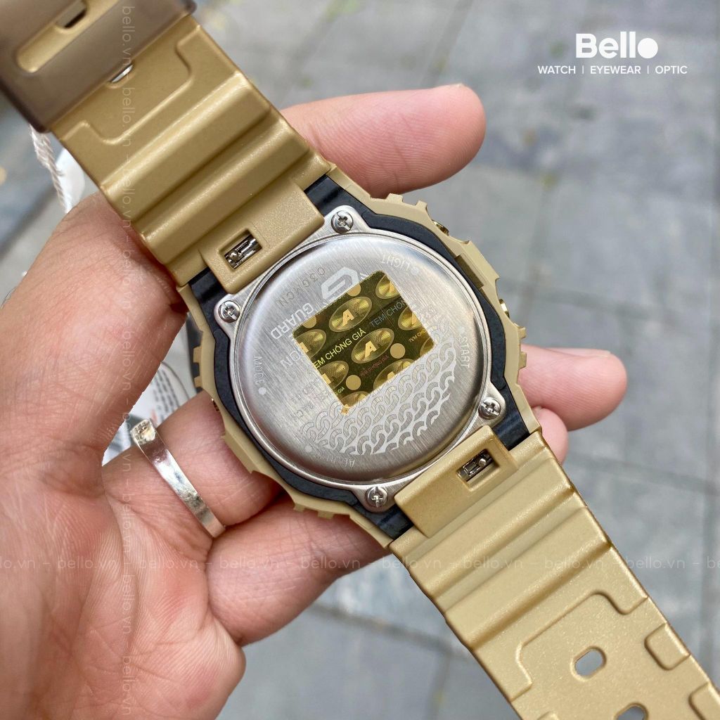  Casio G-Shock DWE-5600HG-1 - Uy tín từ 2009, Tem vàng chống giả, Bảo hành 5 năm, Pin miễn phí trọn đời 