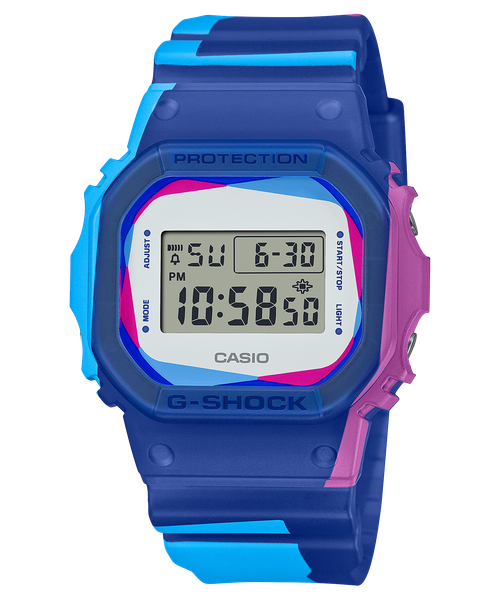 Casio G-Shock DWE-5600PR-2DR - Uy tín từ 2009, Tem vàng chống giả, Bảo hành 5 năm, Pin miễn phí trọn đời 