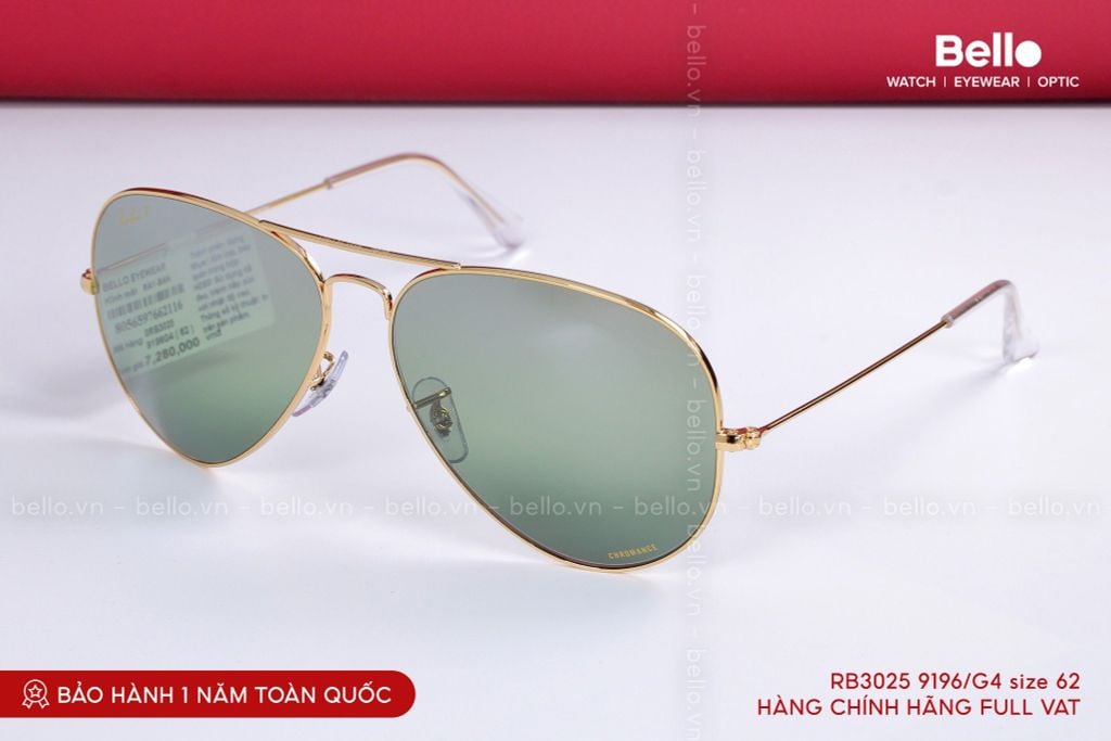  Kính Mát Ray-Ban RB3025 9196/G4 chính hãng GIÁ TỐT LIÊN HỆ 0948.74.5959 (Mrs.Hà) 