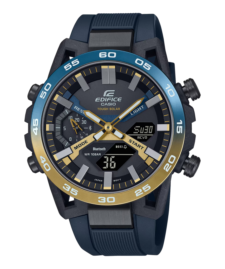  [Pin Miễn Phí Trọn Đời] ECB-2000NP-1A - Đồng hồ Casio Edifice - Tem Vàng Chống Giả 