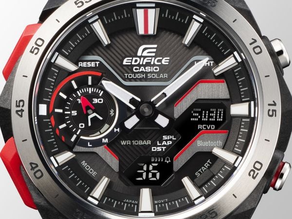  Casio Edifice ECB-2200P-1A - Uy tín từ 2009, Tem vàng chống giả, Bảo hành 1 năm, Pin miễn phí trọn đời 