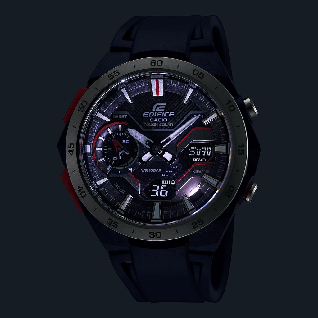  [Pin Miễn Phí Trọn Đời] ECB-2200P-1A - Đồng hồ Casio Edifice - Tem Vàng Chống Giả 