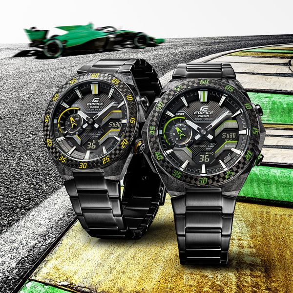  Casio Edifice ECB-2200RC-1A3 - Uy tín từ 2009, Tem vàng chống giả, Bảo hành 1 năm, Pin miễn phí trọn đời 