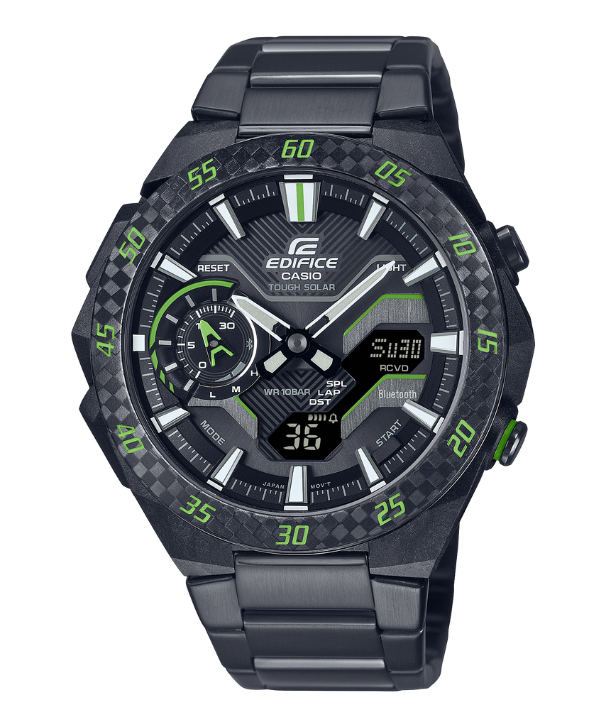  Casio Edifice ECB-2200RC-1A3 - Uy tín từ 2009, Tem vàng chống giả, Bảo hành 1 năm, Pin miễn phí trọn đời 