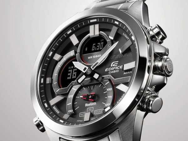  Casio Edifice ECB-30D-1ADF - Uy tín từ 2009, Tem vàng chống giả, Bảo hành 1 năm, Pin miễn phí trọn đời 