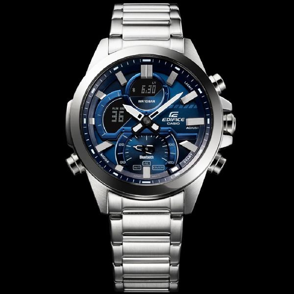  Casio Edifice ECB-30D-2ADF - Uy tín từ 2009, Tem vàng chống giả, Bảo hành 1 năm, Pin miễn phí trọn đời 