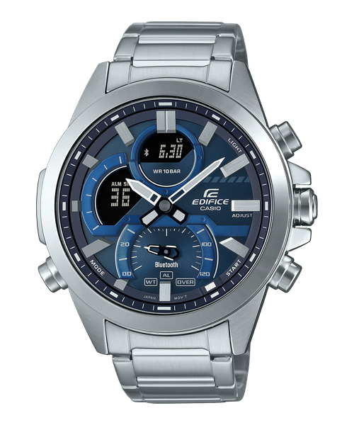  Casio Edifice ECB-30D-2ADF - Uy tín từ 2009, Tem vàng chống giả, Bảo hành 1 năm, Pin miễn phí trọn đời 