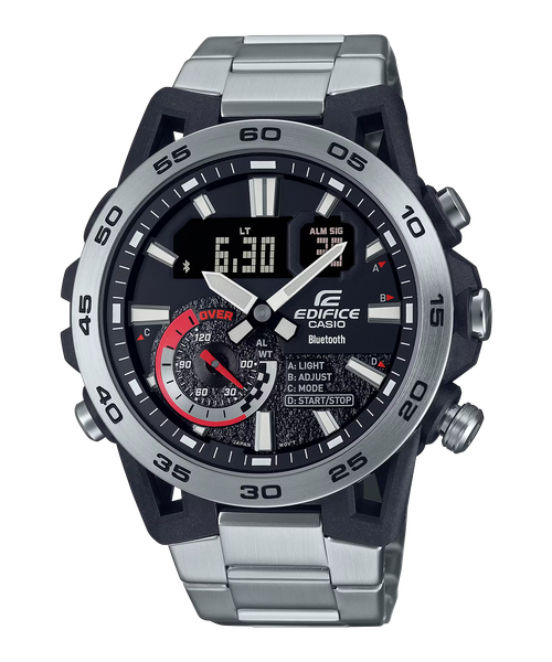  Casio Edifice ECB-40D-1ADF - Uy tín từ 2009, Tem vàng chống giả, Bảo hành 1 năm, Pin miễn phí trọn đời 