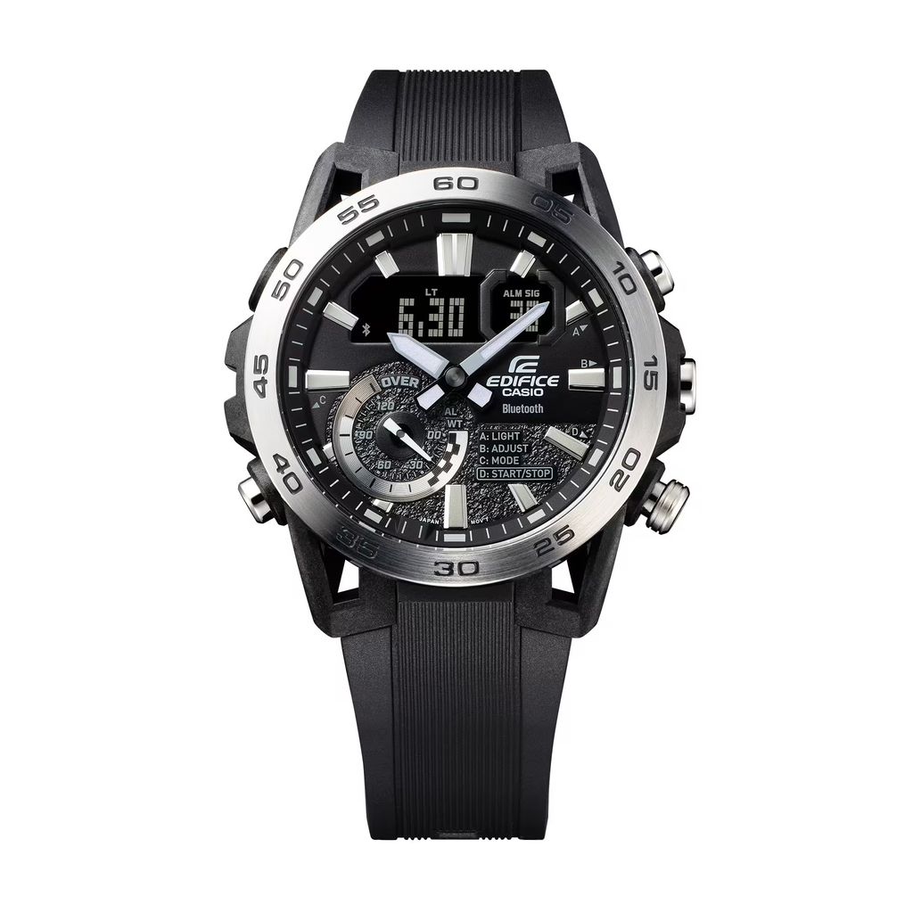  [Pin Miễn Phí Trọn Đời] ECB-40P-1ADF - Đồng hồ Casio Edifice - Tem vàng chống giả 