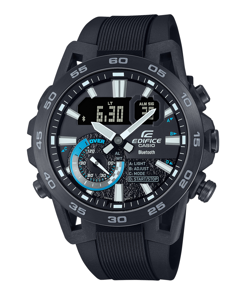  Casio Edifice ECB-40PB-1ADF - Uy tín từ 2009, Tem vàng chống giả, Bảo hành 1 năm, Pin miễn phí trọn đời 