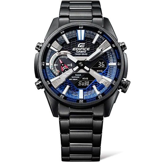  [Pin Miễn Phí Trọn Đời] ECB-S100DC-2ADF - Đồng hồ Casio Edifice - Tem vàng chống giả 