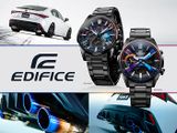  [Pin Miễn Phí Trọn Đời] ECB-S100HG-1ADF - Đồng hồ Casio Edifice - Tem vàng chống giả 