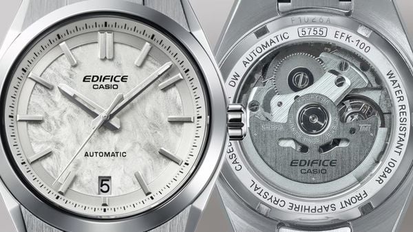  Đồng hồ cơ Casio Edifice EFK-100D-7A - Uy tín từ 2009, Tem vàng chống giả, Bảo hành 1 năm, Pin miễn phí trọn đời 