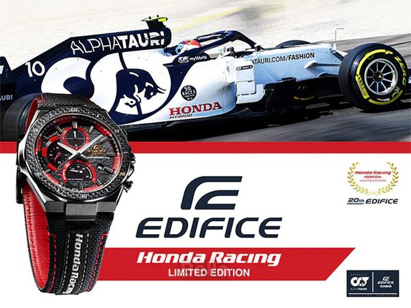  [LIMITED] Casio Edifice EFS-560HR-1ADR - Uy tín từ 2009, Tem vàng chống giả, Bảo hành 1 năm, Pin miễn phí trọn đời 