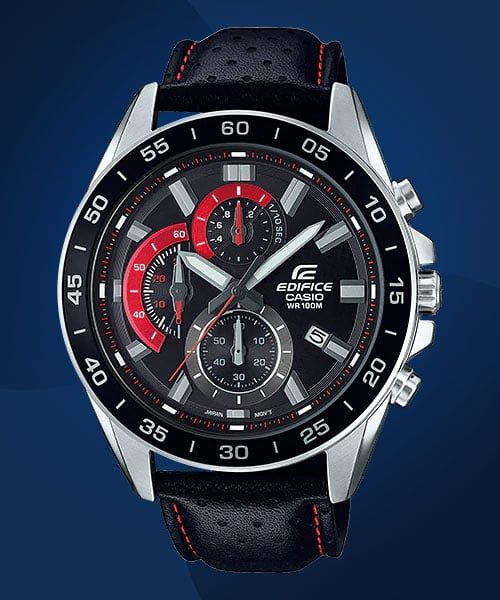  [Pin Miễn Phí Trọn Đời] EFV-550L-1AVUDF - Đồng hồ Casio Edifice - Tem vàng chống giả 