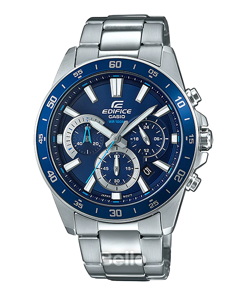  [Pin Miễn Phí Trọn Đời] EFV-570D-2AVUDF - Đồng hồ Casio Edifice - Tem vàng chống giả 