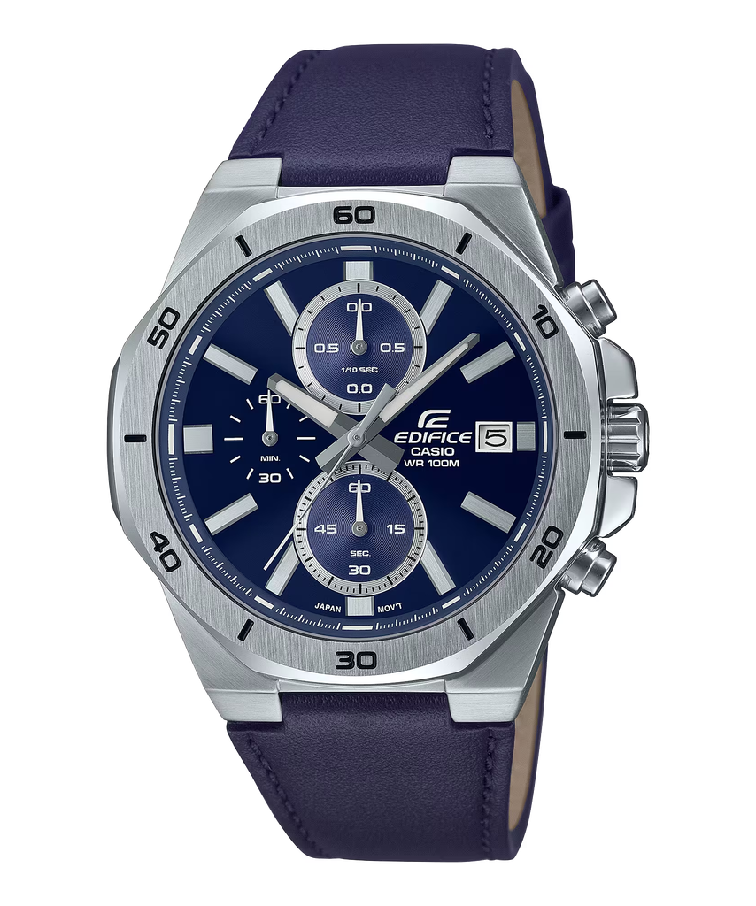  Casio Edifice EFV-640L-2A - Uy tín từ 2009, Tem vàng chống giả, Bảo hành 1 năm, Pin miễn phí trọn đời 