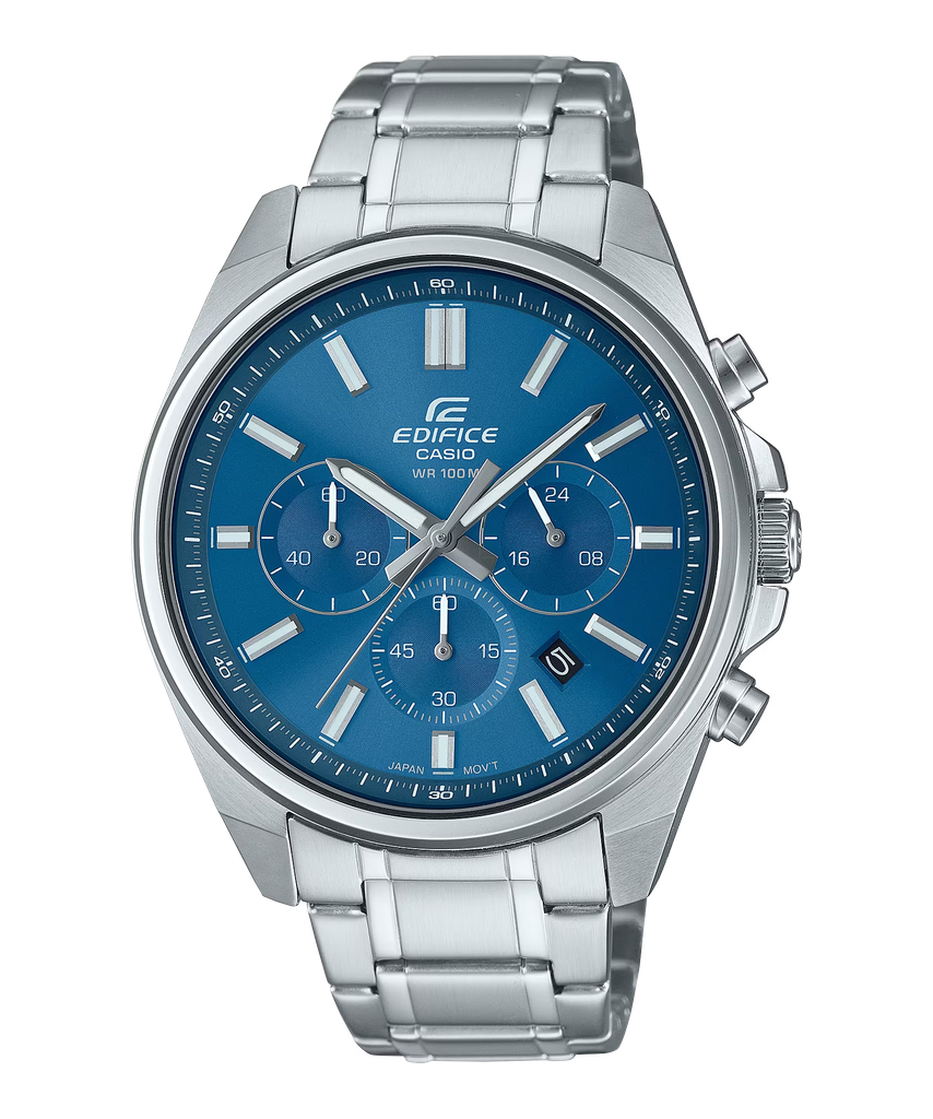  Casio Edifice EFV-650D-2A - Uy tín từ 2009, Tem vàng chống giả, Bảo hành 1 năm, Pin miễn phí trọn đời 