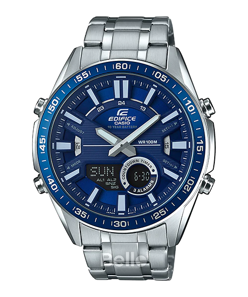  Casio Edifice EFV-C100D-2A - Uy tín từ 2009, Tem vàng chống giả, Bảo hành 1 năm, Pin miễn phí trọn đời 