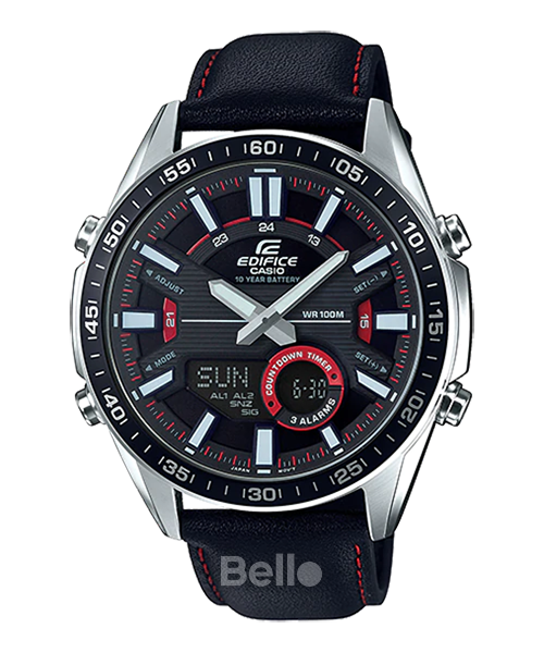  Casio Edifice EFV-C100L-1A - Uy tín từ 2009, Tem vàng chống giả, Bảo hành 1 năm, Pin miễn phí trọn đời 
