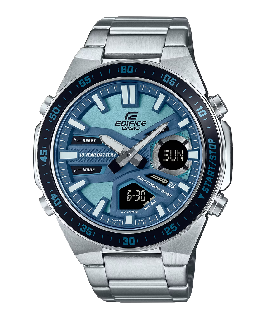  Casio Edifice EFV-C110D-2B - Uy tín từ 2009, Tem vàng chống giả, Bảo hành 1 năm, Pin miễn phí trọn đời 