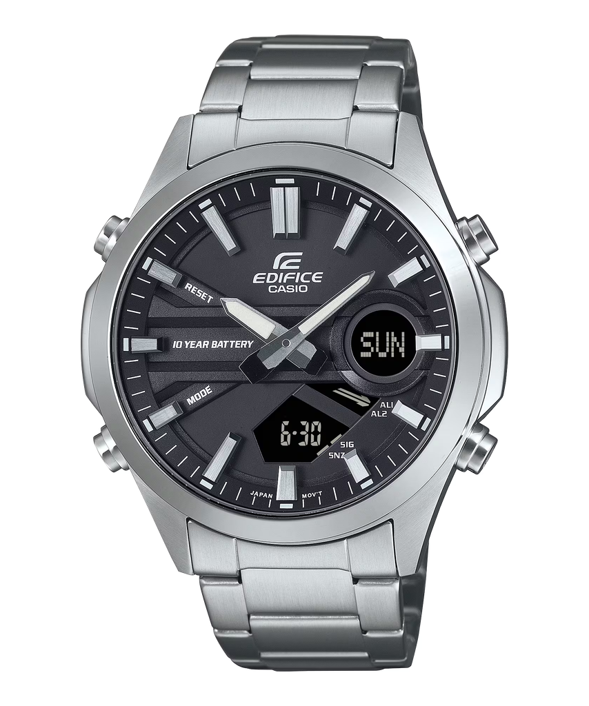  Casio Edifice EFV-C120D-1A - Uy tín từ 2009, Tem vàng chống giả, Bảo hành 1 năm, Pin miễn phí trọn đời 
