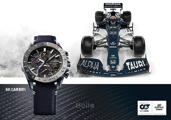  Casio Edifice EQB-1000AT-1A - Uy tín từ 2009, Tem vàng chống giả, Bảo hành 1 năm, Pin miễn phí trọn đời 
